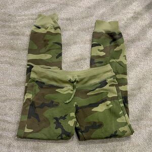 TNA Green Camo Sweatpants